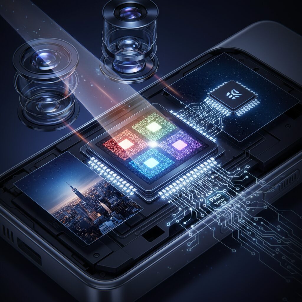 テトラピクセル技術がもたらす解像度と感度の最適解 のイメージ