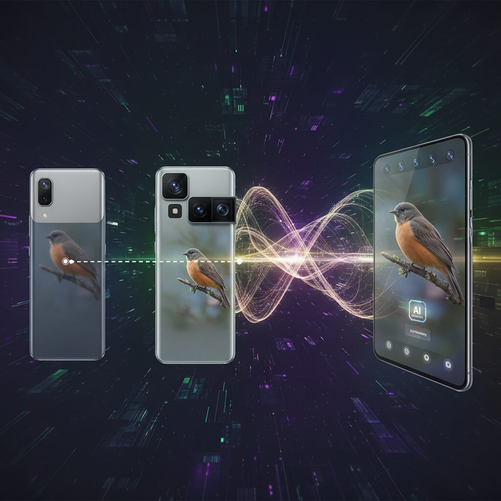 スマートフォン望遠ズーム技術の進化と転換点 のイメージ