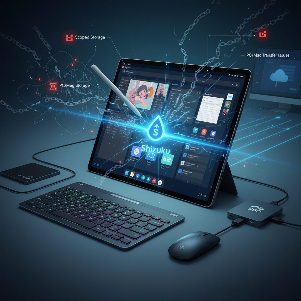 /Android/data問題とShizukuがもたらした突破口 のイメージ
