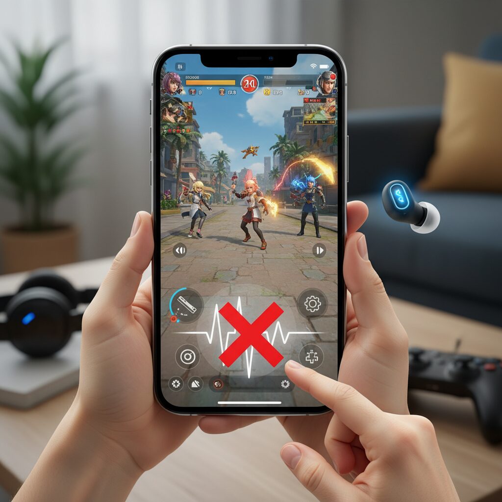 マイク設定とBluetoothイヤホンが引き起こす音質・無音問題 のイメージ