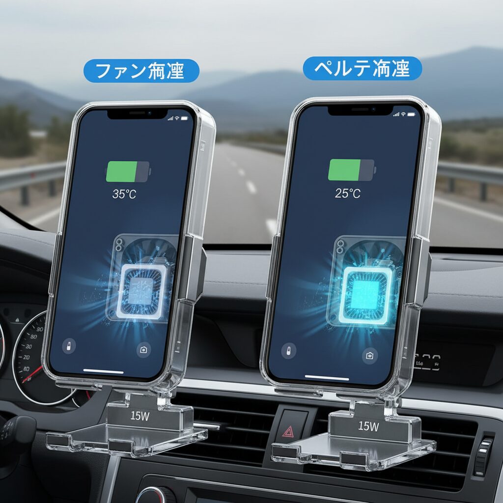 アクティブ冷却の実力検証｜ファン空冷とペルチェ冷却の差 のイメージ