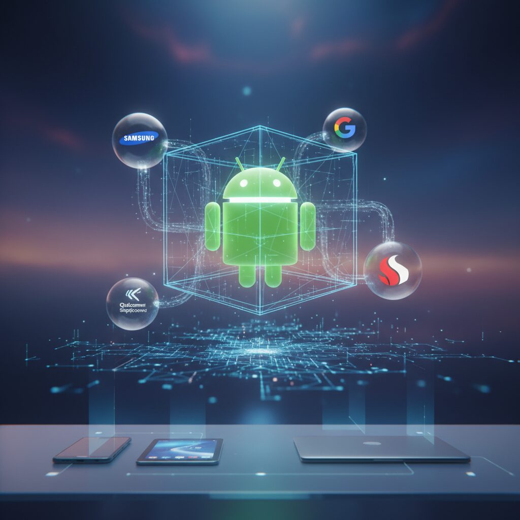 Android XR誕生の背景とGoogle・Samsung・Qualcommの役割 のイメージ