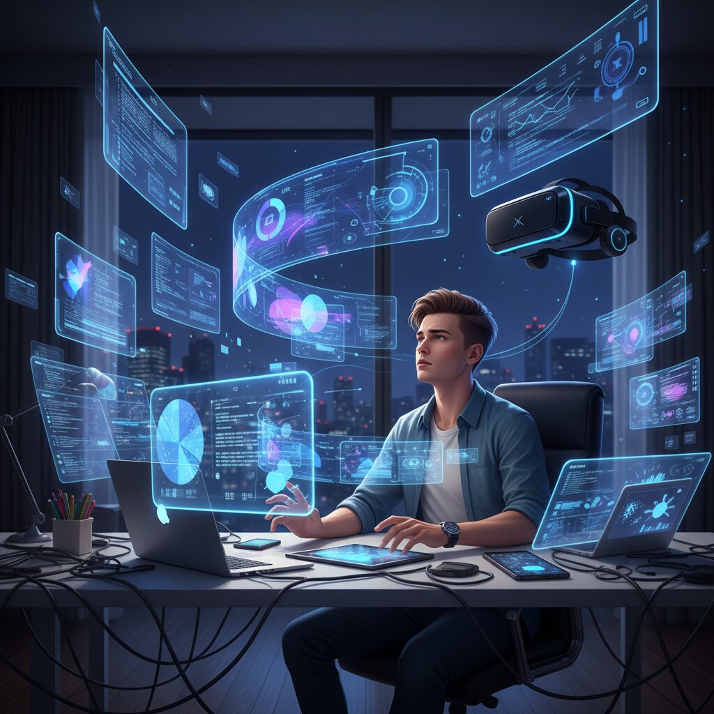 軽量化と重量分散で実現した長時間利用の快適性 のイメージ