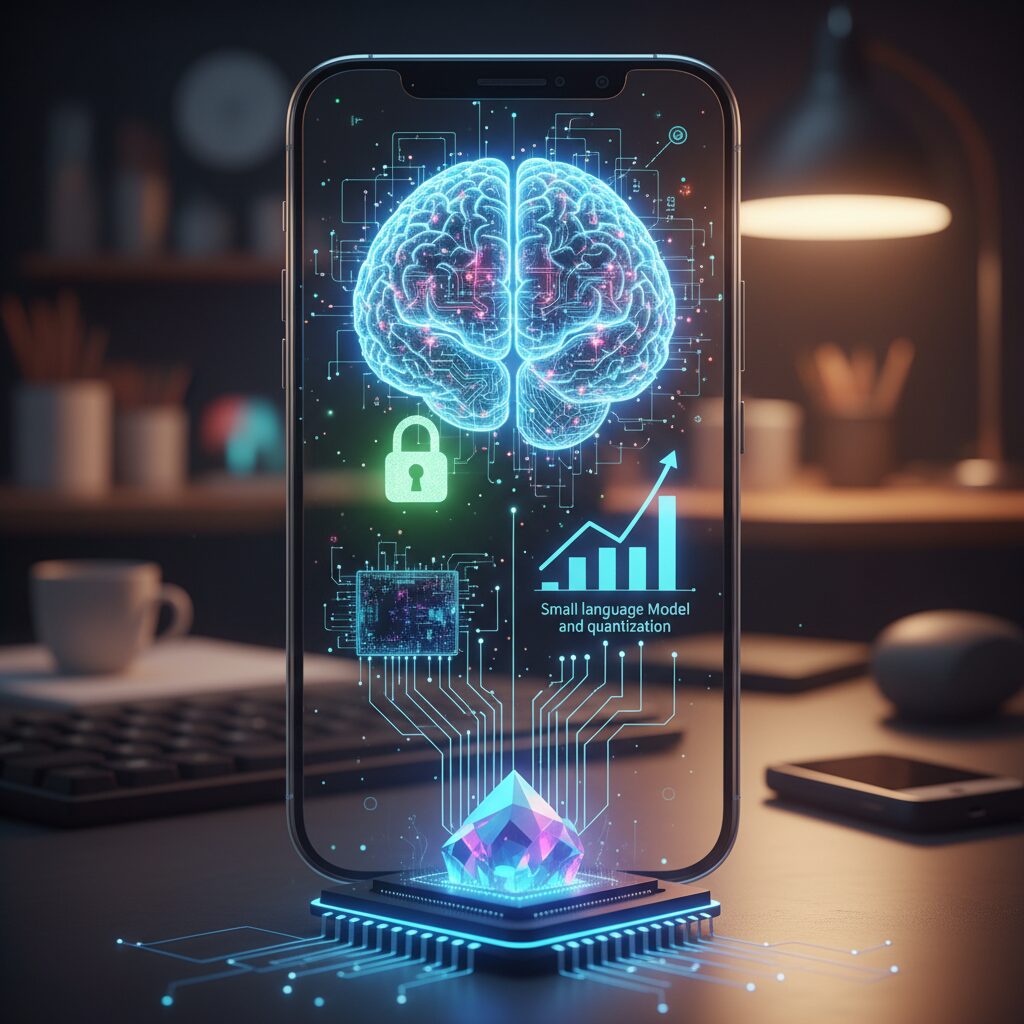 小型言語モデルと量子化がもたらした実用化のブレイクスルー のイメージ