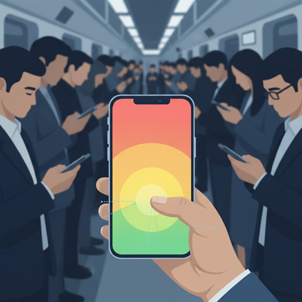 片手操作を支配する人間工学とThumb Zone理論 のイメージ