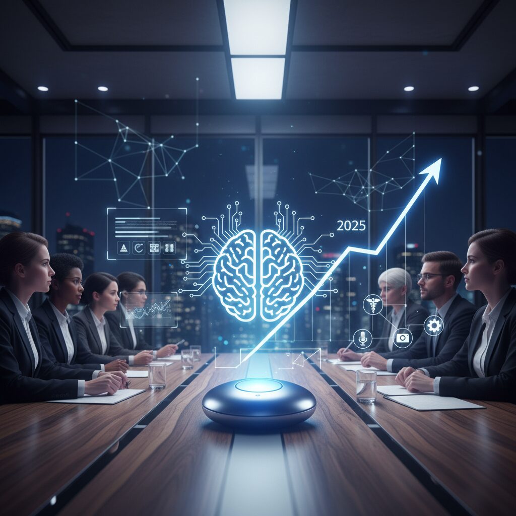 音声認識・AI市場の成長データが示す2025年の転換点 のイメージ