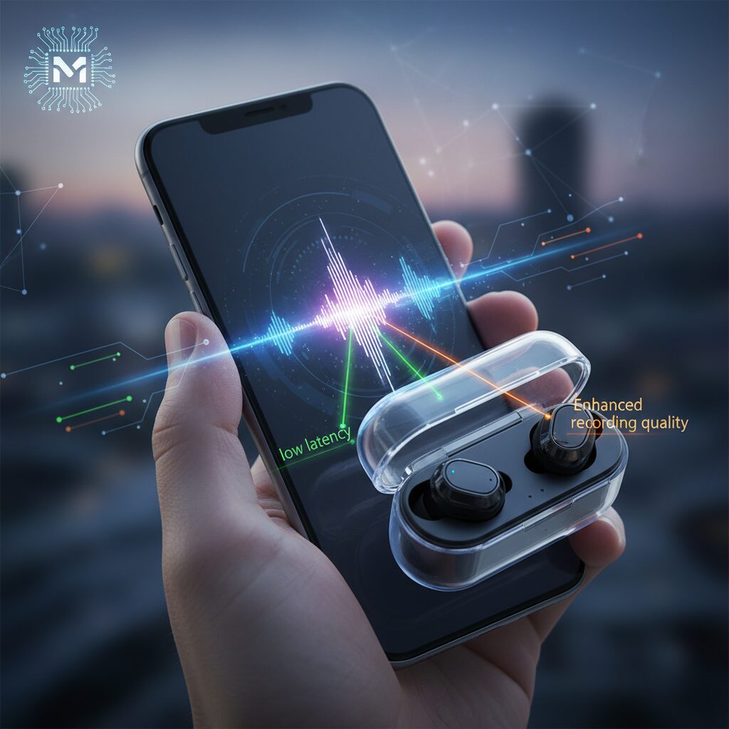 MediaTek Dimensityが強化する録音品質と低遅延 のイメージ