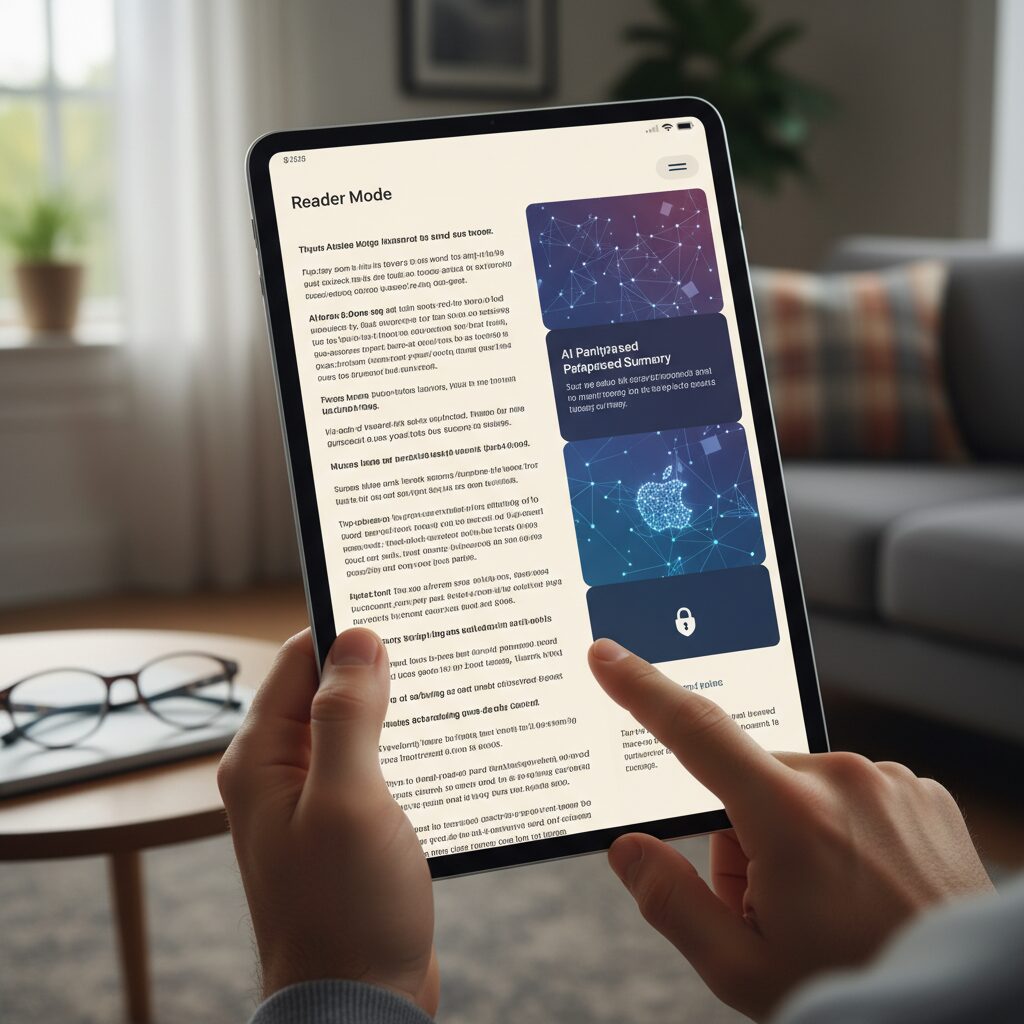 Apple Intelligenceによる要約・書き換えとプライバシー設計 のイメージ