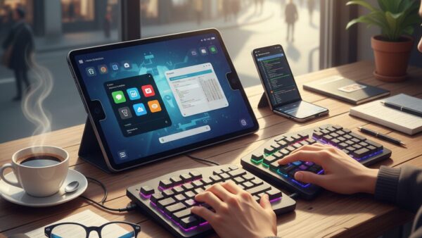 タブレット×分割キーボード最前線2026｜iPadOS・Android・折りたたみ端末で変わる最強モバイル作業環境